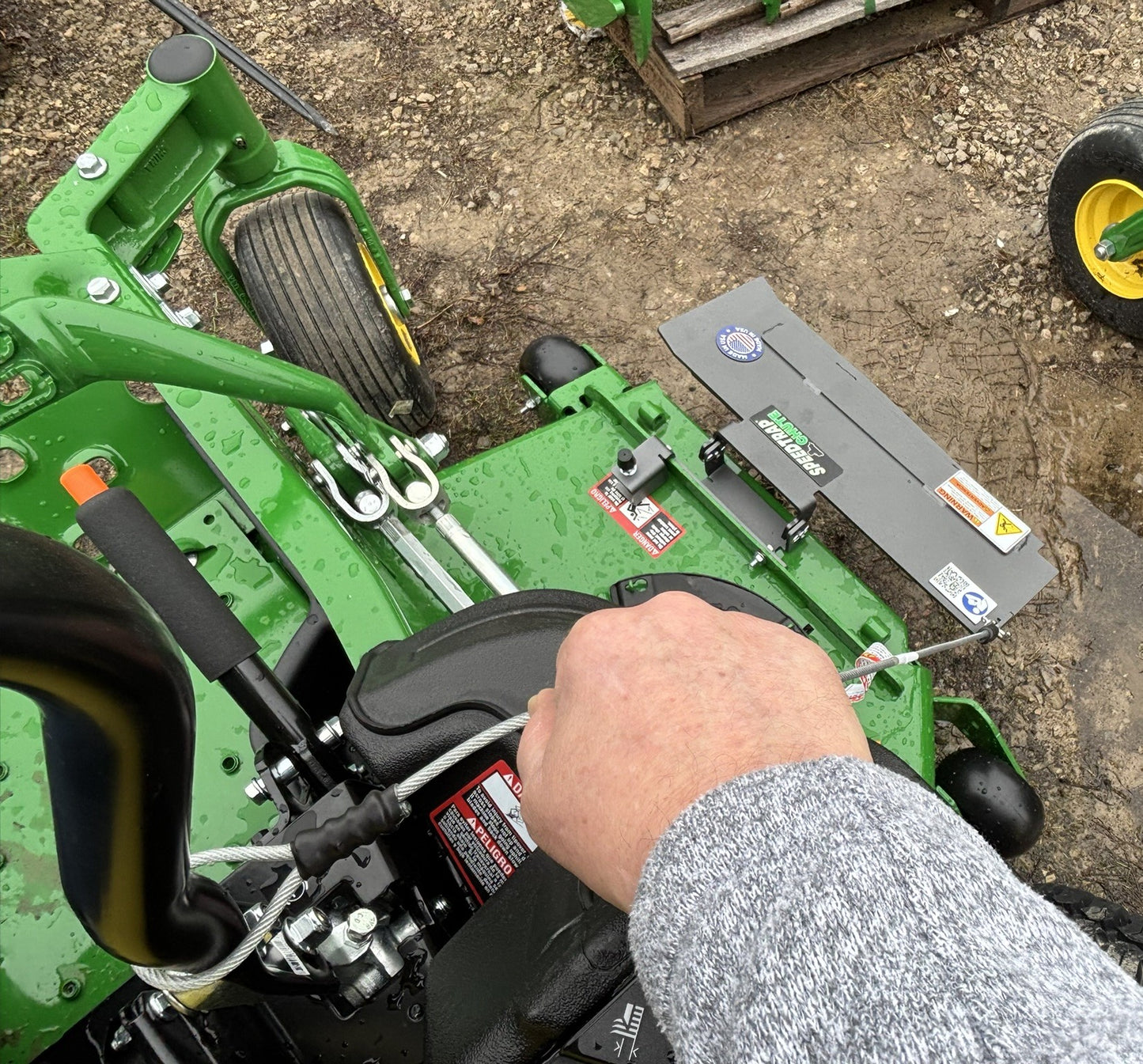 Speedtrap® Chute Blocker John Deere® Z960M Series ZTrak®