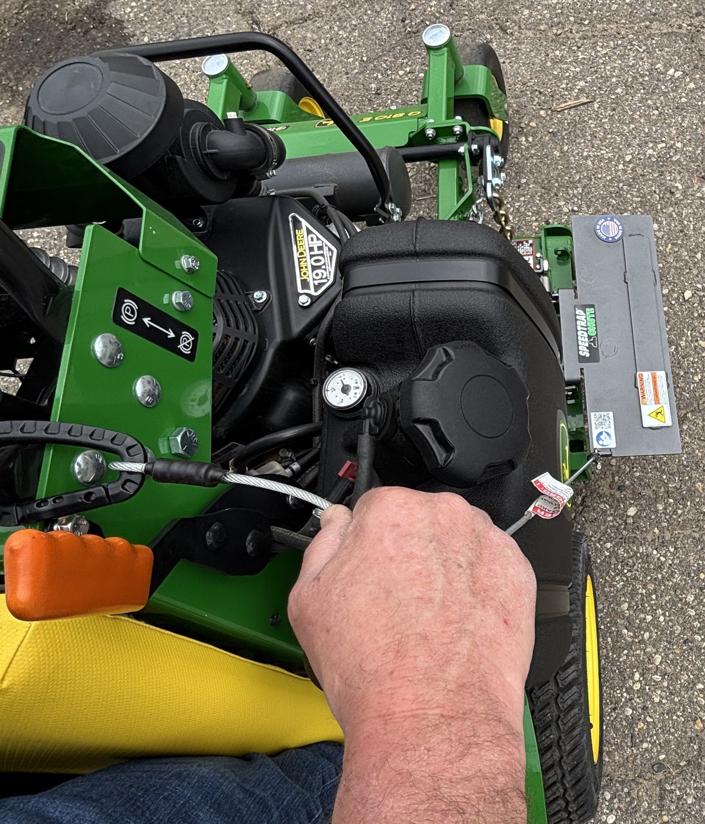 Speedtrap® Chute Blocker John Deere®  Q820E QuikTrak®