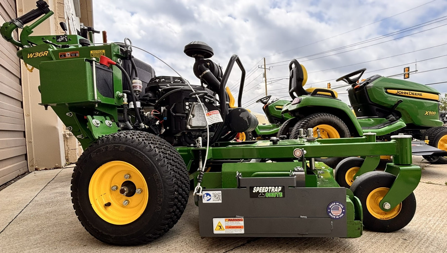 Speedtrap® Chute Blocker John Deere®  W36R Walk Behind