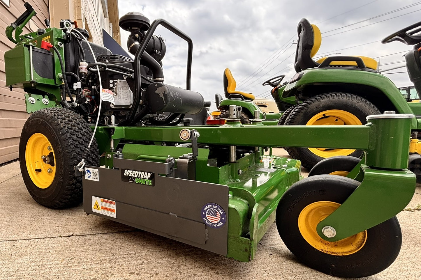 Speedtrap® Chute Blocker John Deere®  W36R Walk Behind