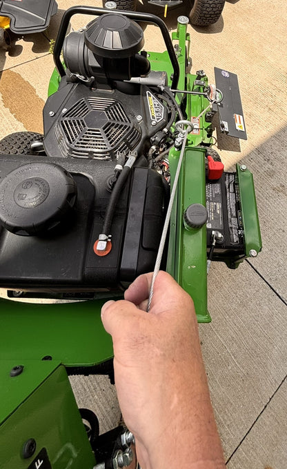Speedtrap® Chute Blocker John Deere®  W36R Walk Behind