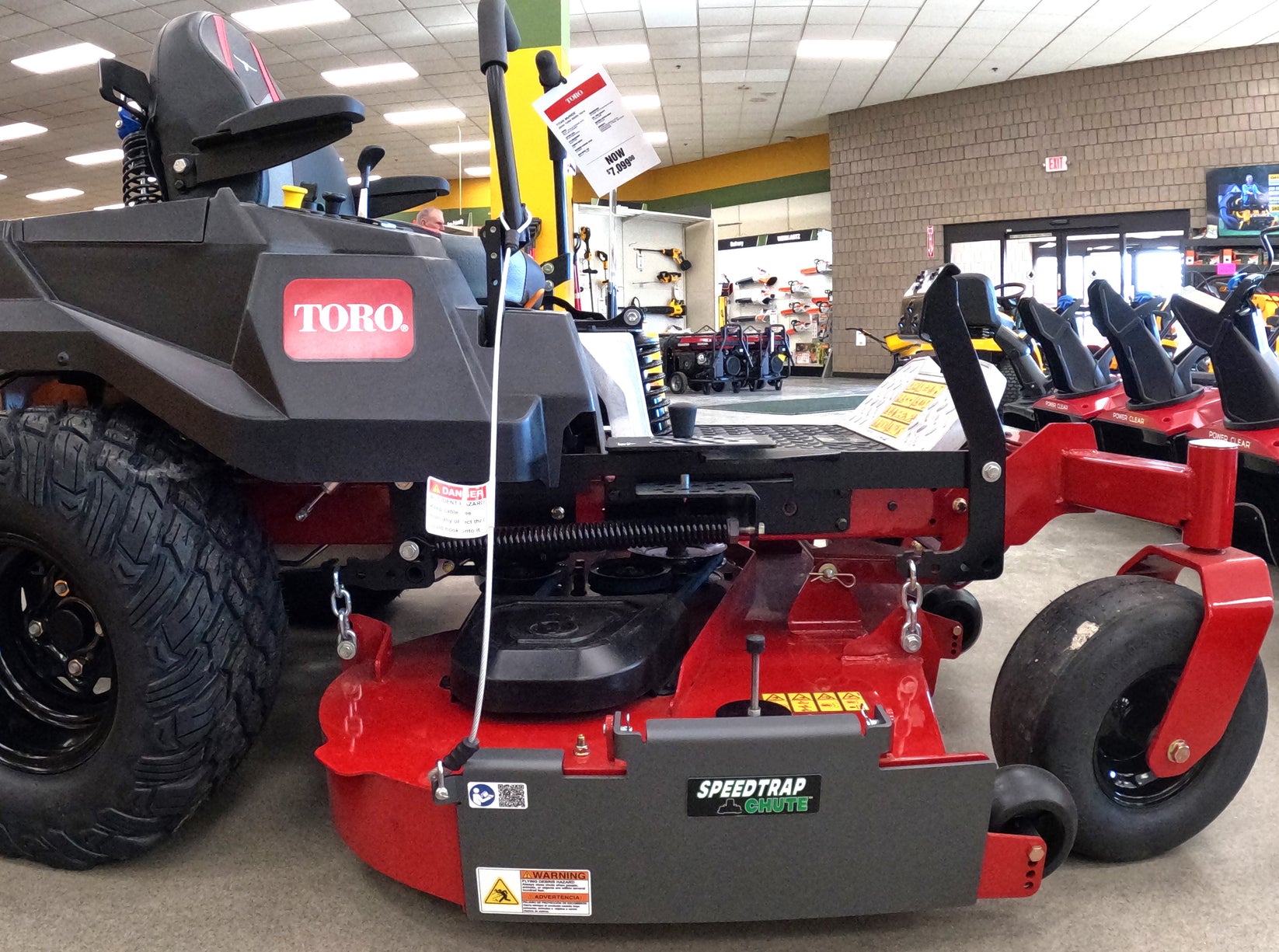 Speedtrap™ Chute Blocker Toro® Titan® 54" & 60" Speedtrap Chute LLC