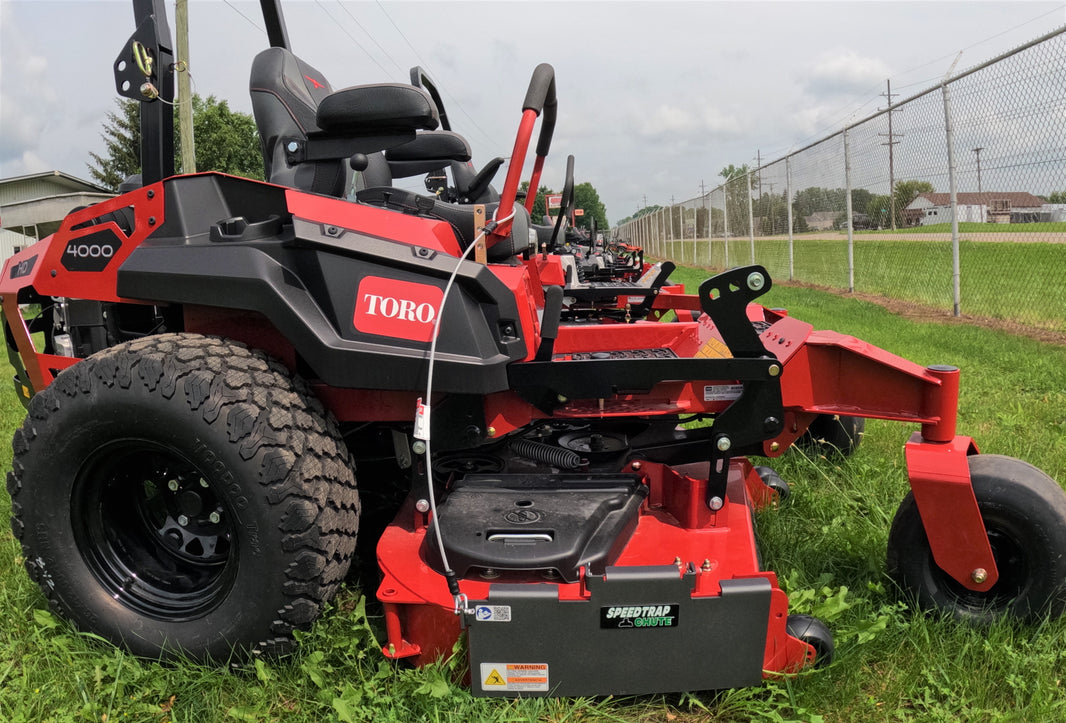 Toro® Chute Blockers Speedtrap Chute Speedtrap Chute LLC